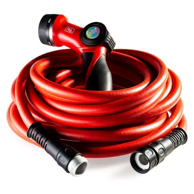 FITT FITT FLOW 1/2-in x 50-ft Medium-Duty Kink Free Hybrid Polymer Red Utility Hose
