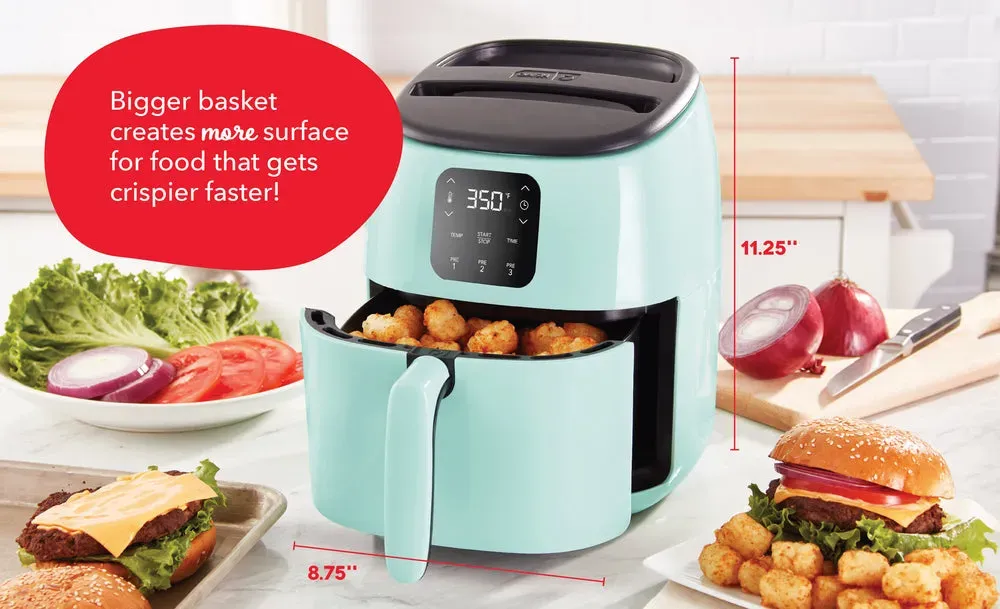 Dash Digital Tasti Crisp 2.6QT Air Fryer product photo