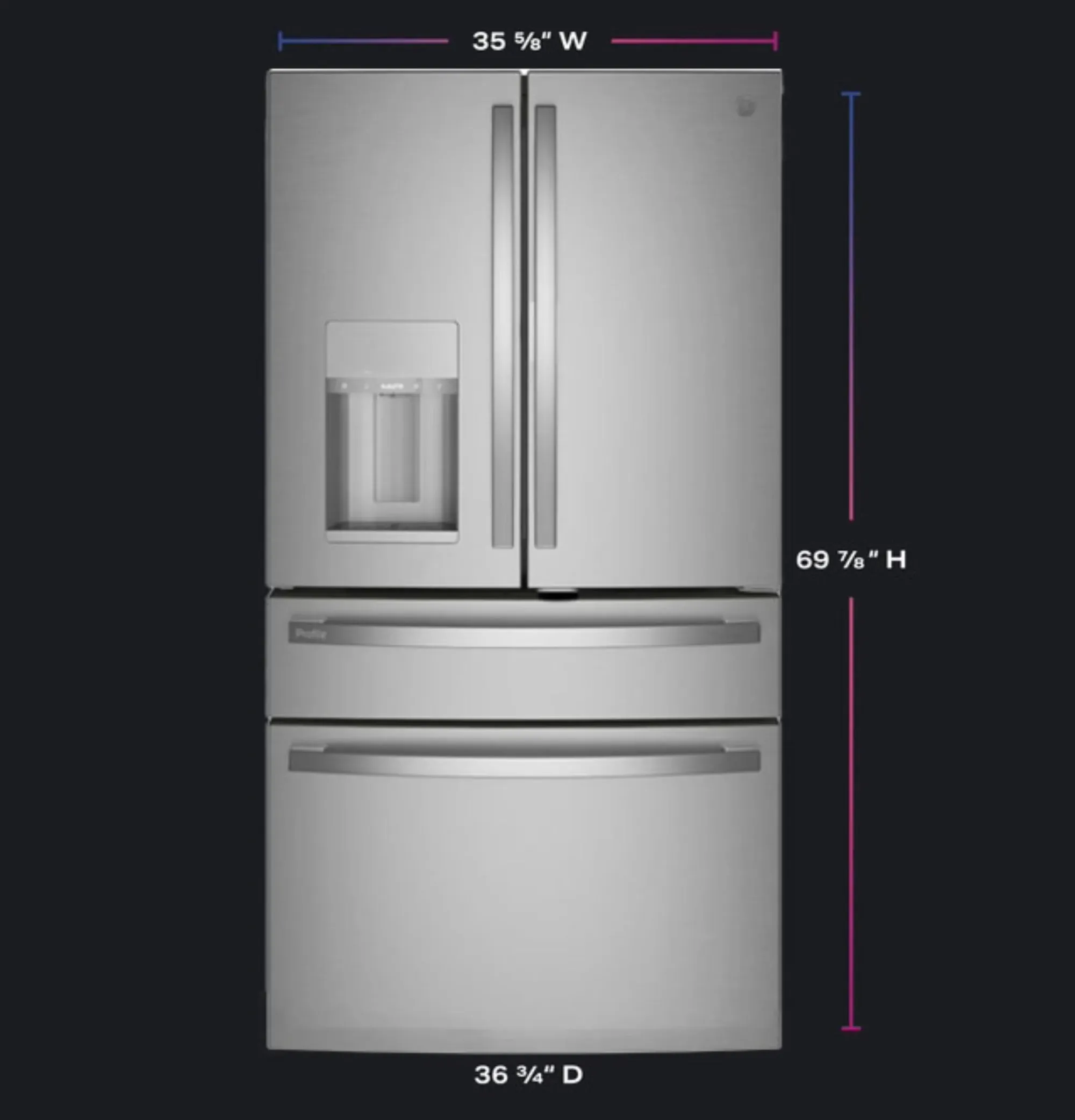 GE Counter Depth Refrigerator