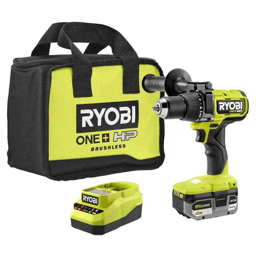 Ryobi 18V ONE+ HP Brushless Hammer Drill PBLHM102 product photo