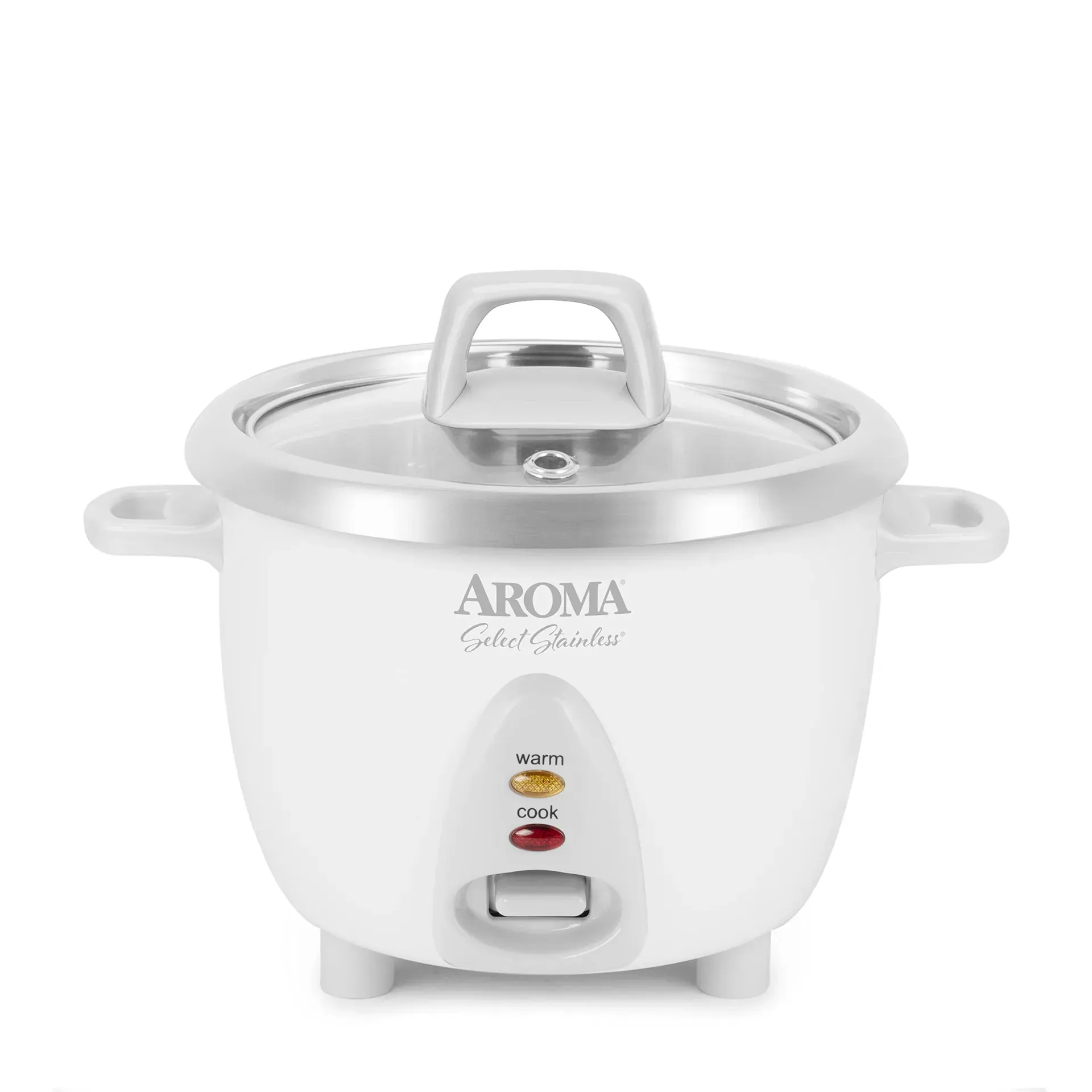 Aroma 3-Cup Select Stainless Rice Cooker product photo