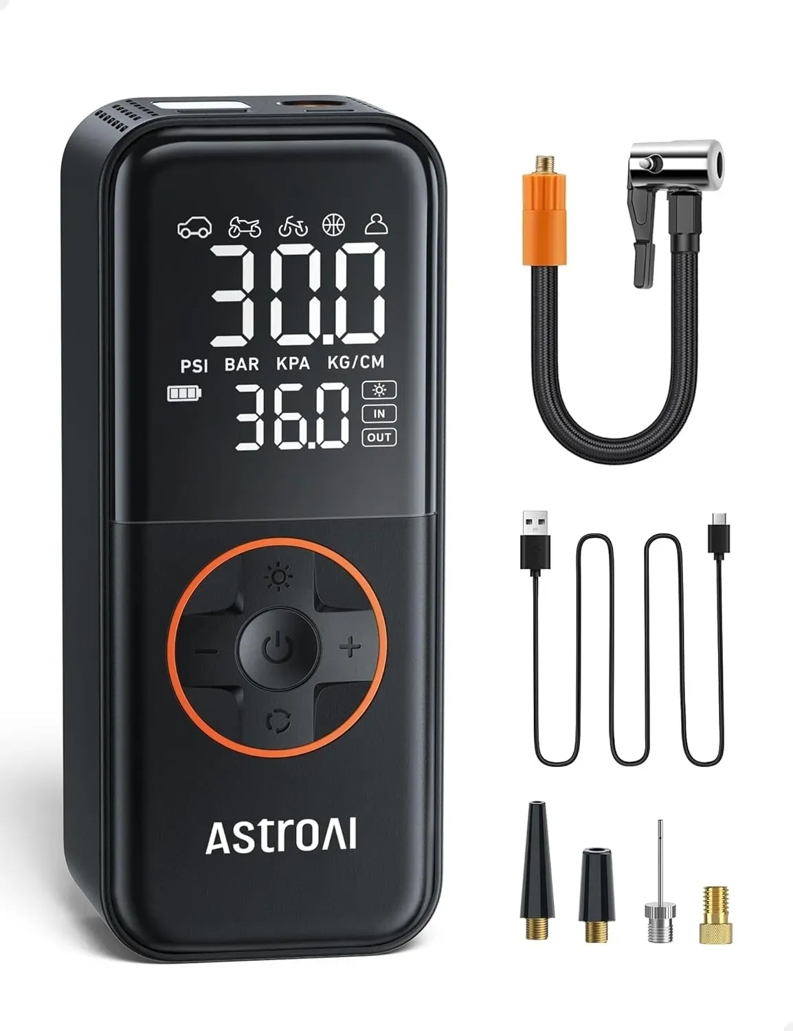 AstroAI L4 Portable Tire Inflator product photo