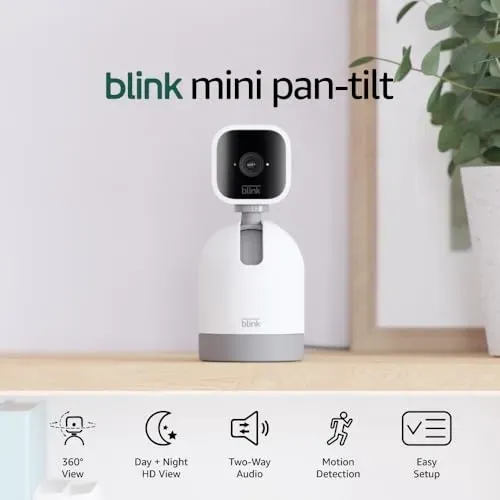 Blink Mini Indoor Pan-Tilt Camera product photo