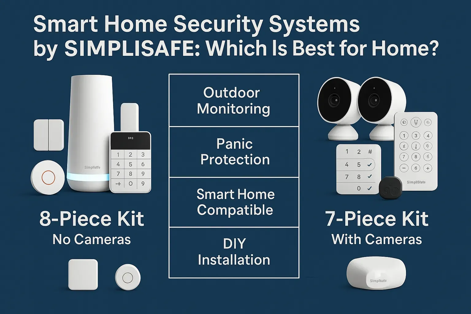 SimpliSafe Smart Home Security System product photo