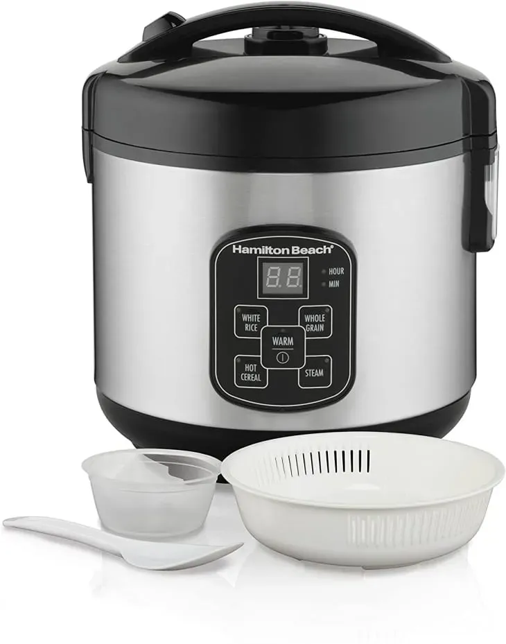 Hamilton Beach Digital Programmable Rice Cooker 37561 product photo