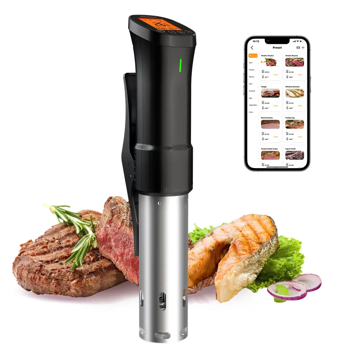Inkbird Wi-Fi Sous-Vide ISV-200W product photo