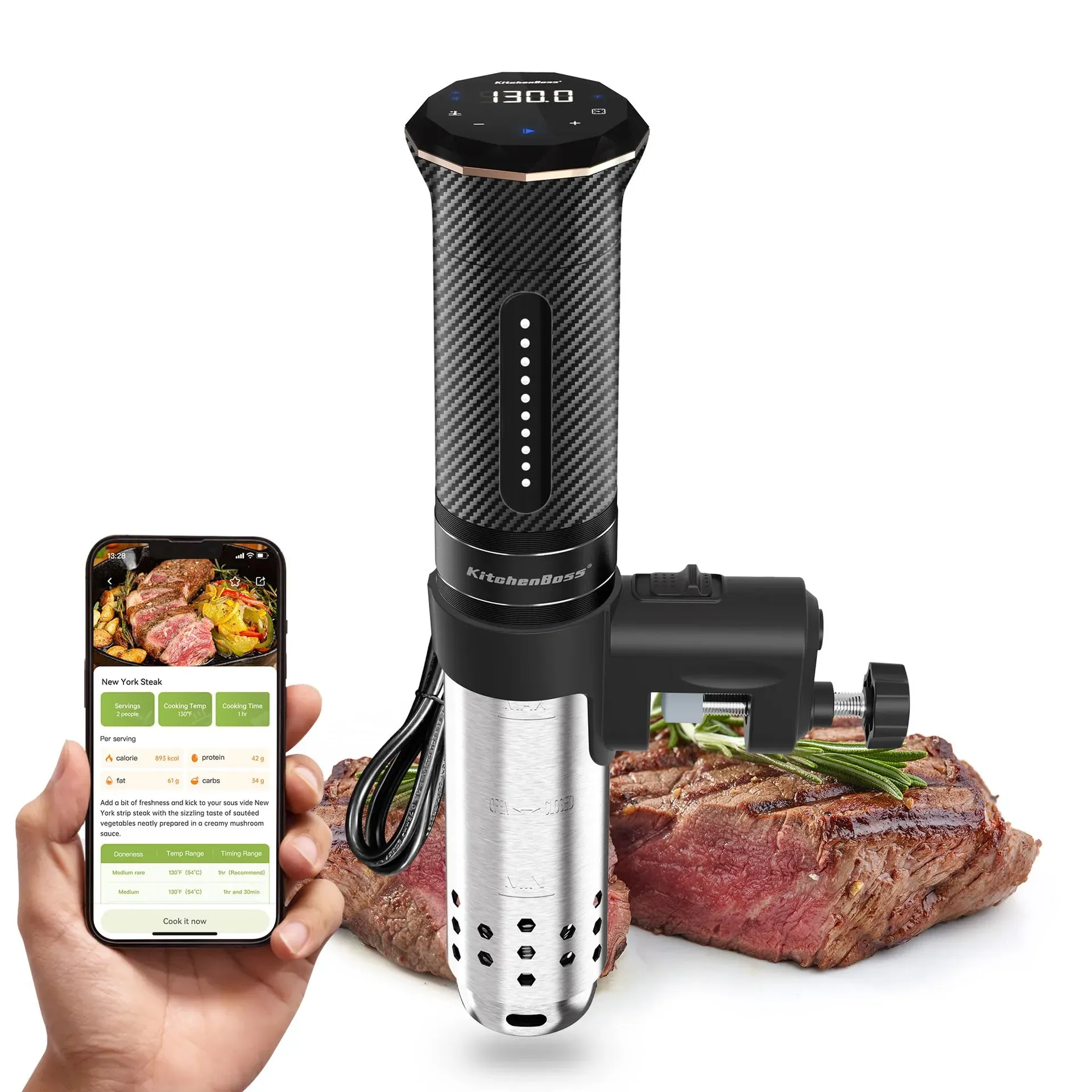 KitchenBoss Wifi Sous Vide Machine product photo