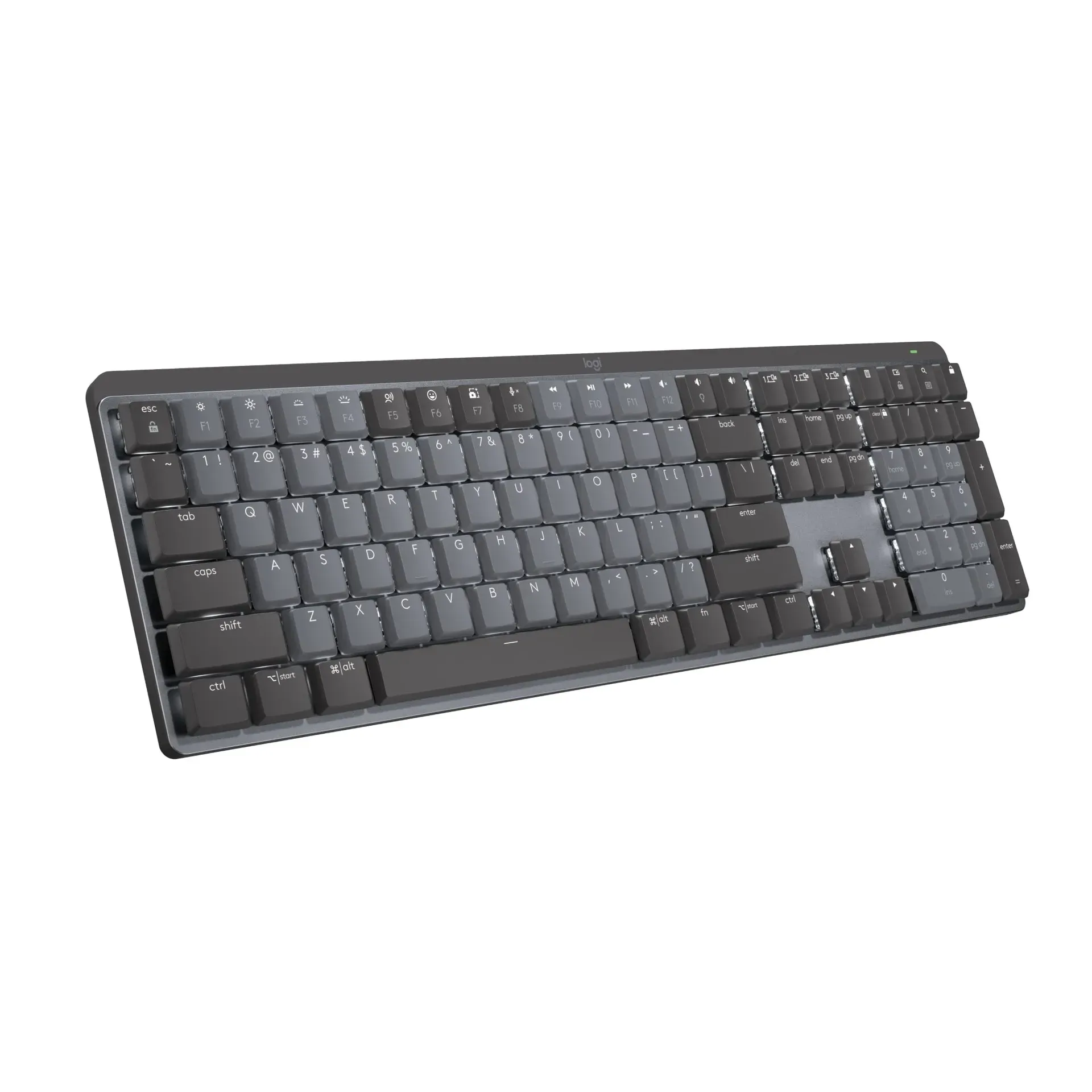 Logitech MX Mechanical Wireless Illuminated Performance Keyboard product photo