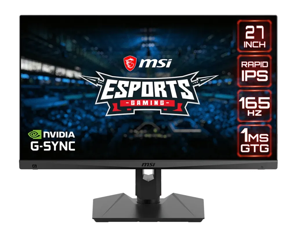 MSI Optix MAG274QRF 27-inch 165Hz Gaming Monitor product photo