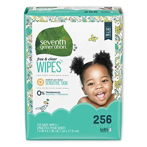 Seventh Generation Free & Clear Baby Wipes product photo