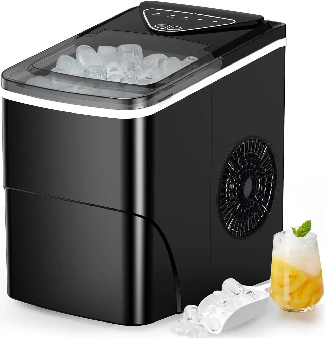Silonn Ice Maker SLIM01B product photo