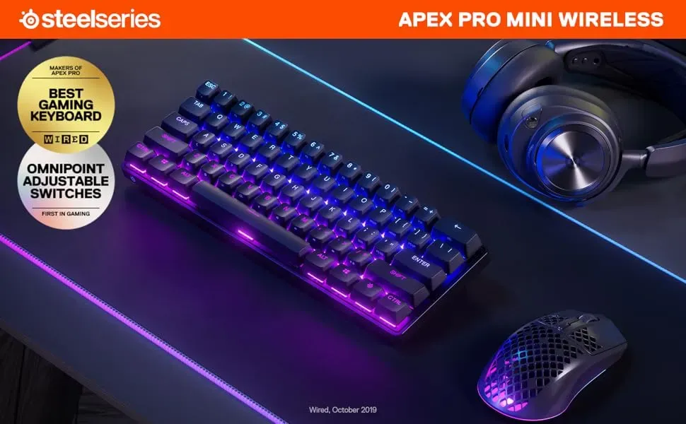 SteelSeries Apex Pro Mini Wireless product photo