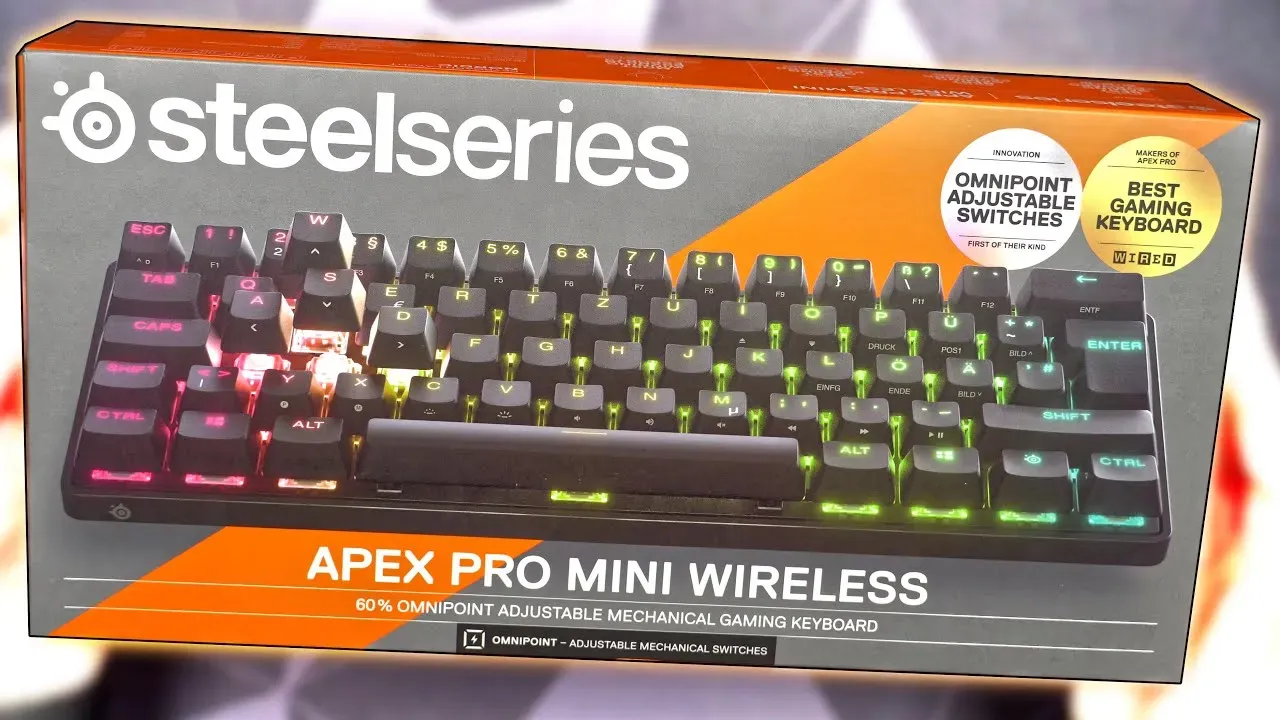 SteelSeries Apex Pro Mini Wireless product photo