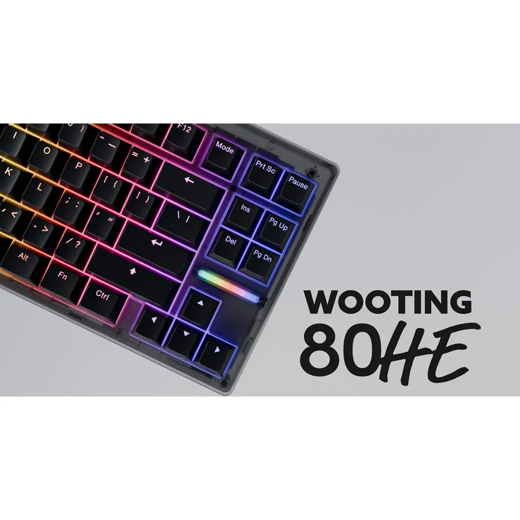 Wooting 80HE Rapid Trigger Gaming Keyboard product photo