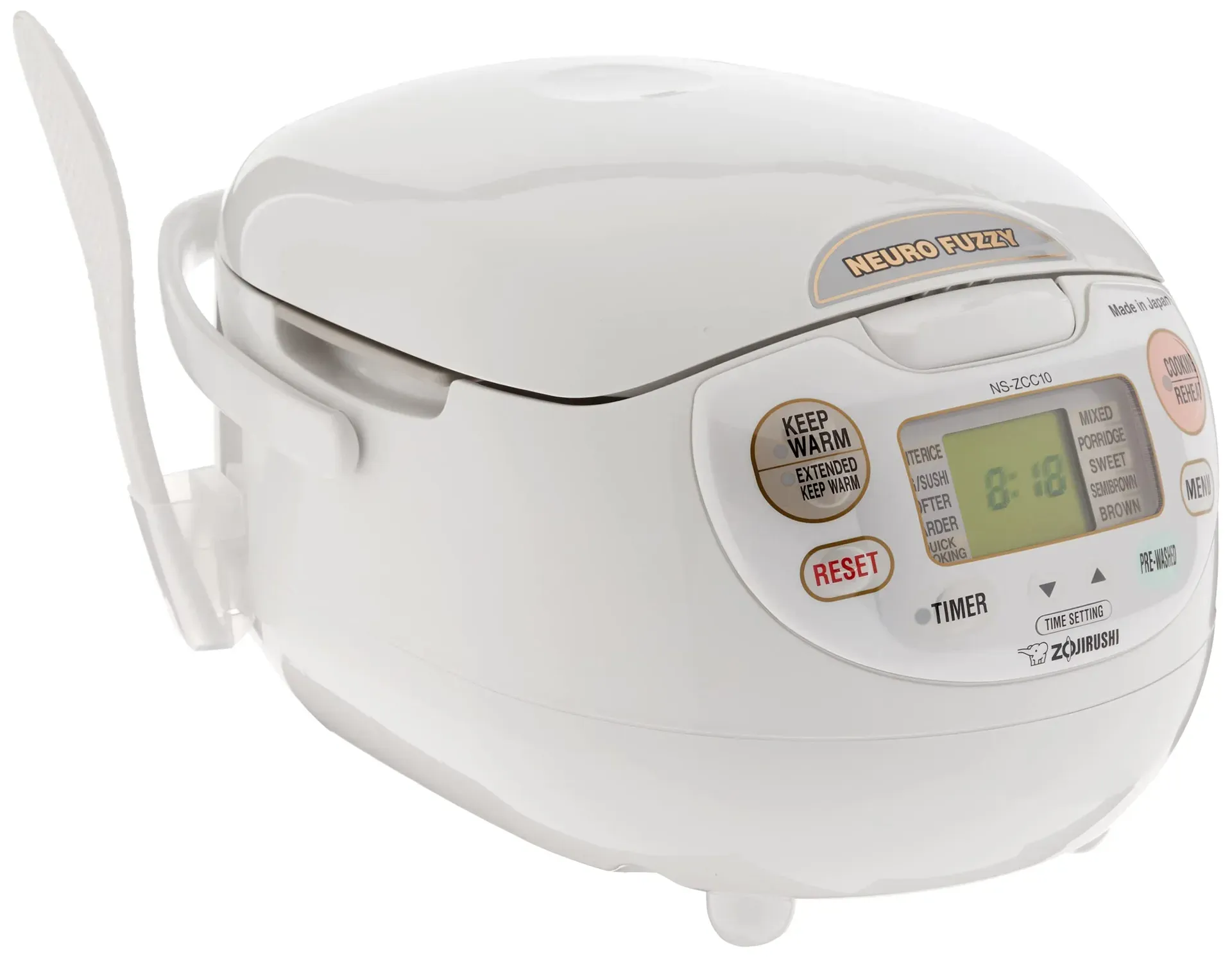 Zojirushi NS-ZCC10 5.5-Cup Neuro Fuzzy Rice Cooker and Warmer product photo
