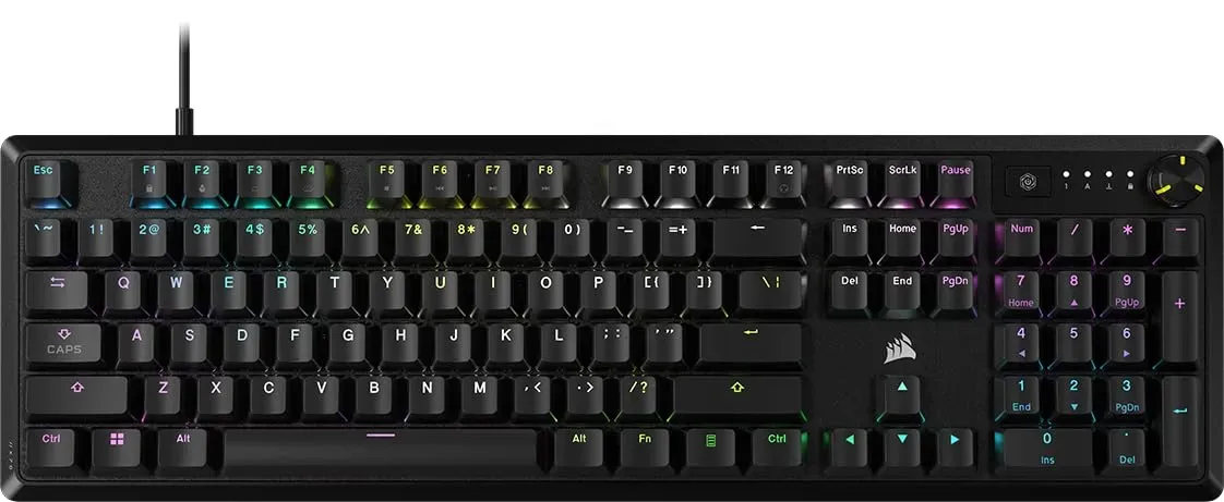Corsair K70 CORE RGB Mechanical Wired Gaming Keyboard product photo