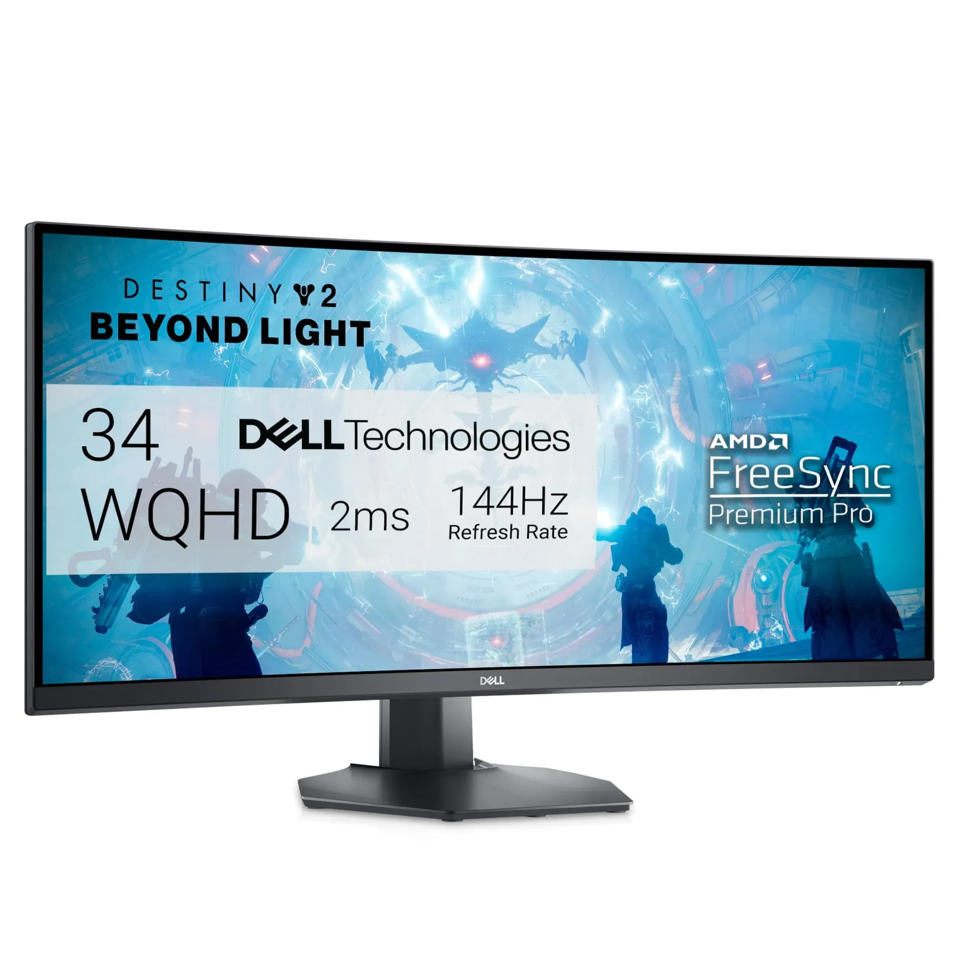 Dell S3422DWG 34-inch ultrawide gaming monitor product photo