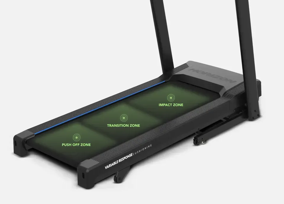 Horizon Fitness T101 folding treadmill product photo