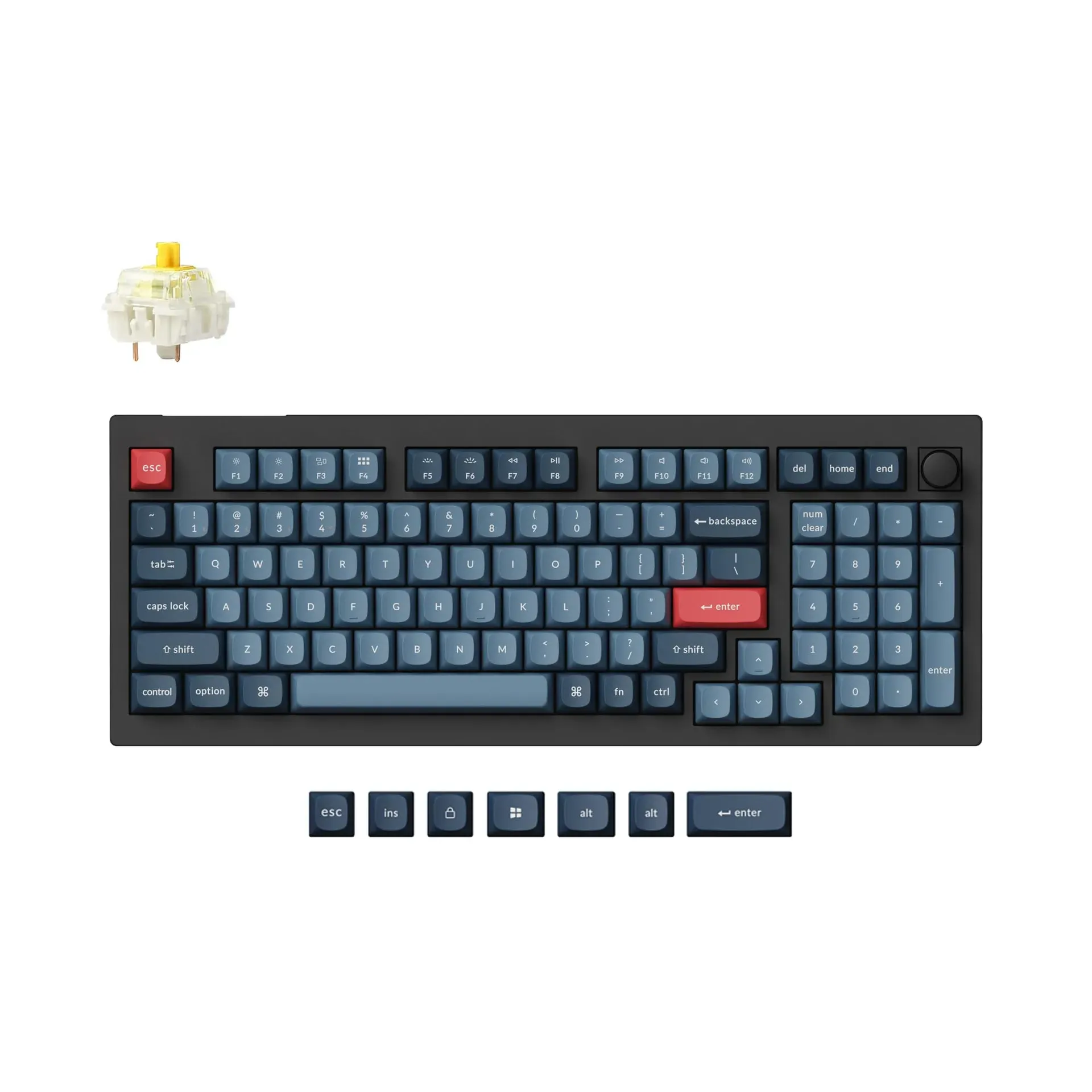 Keychron V5 Max Custom Wireless Mechanical Gaming Keyboard product photo
