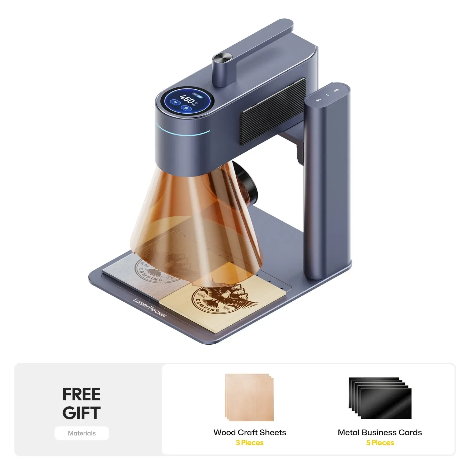 LaserPecker LP4 Dual Laser Engraver product photo