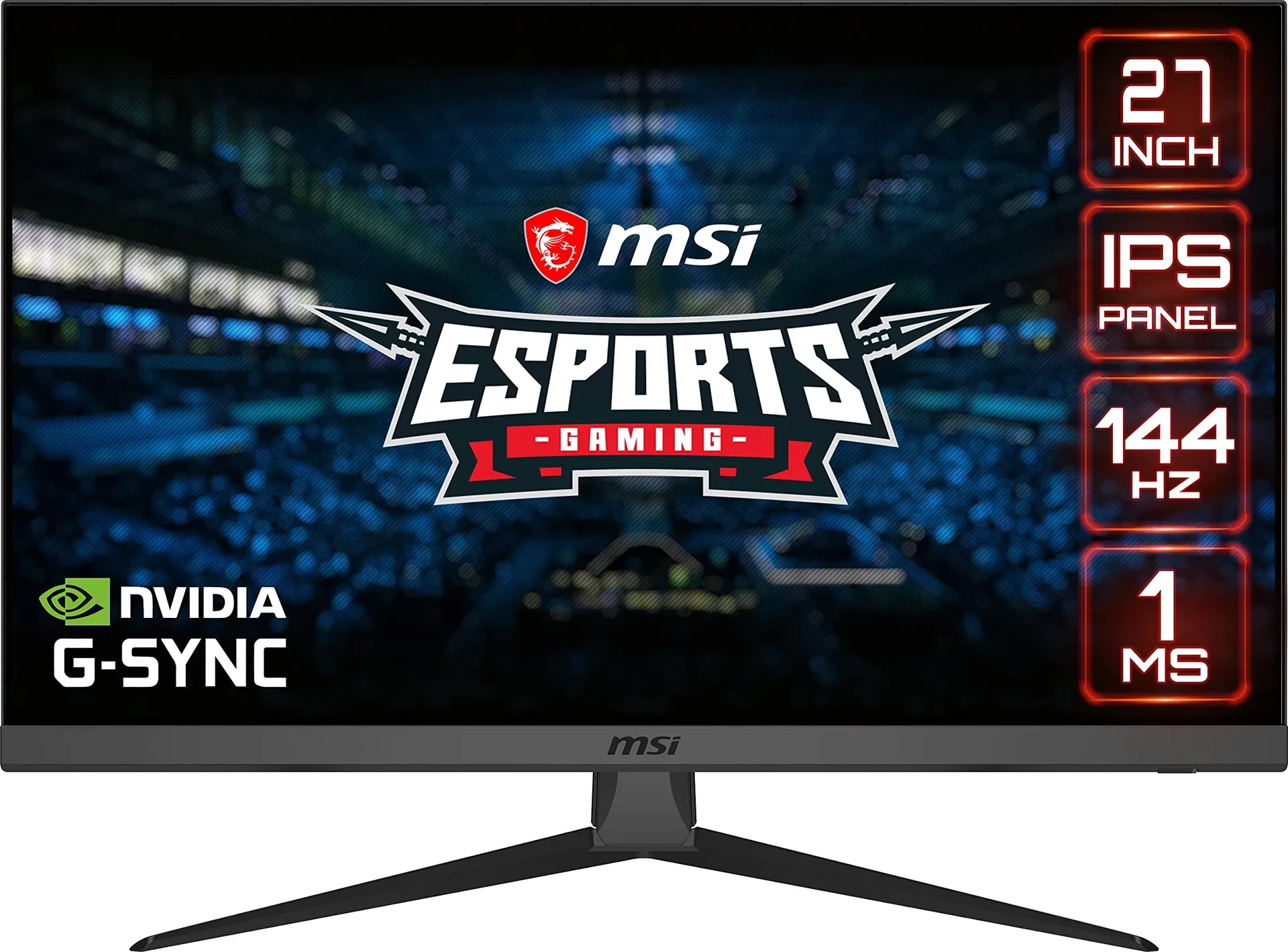 MSI Optix G272 27-inch FHD gaming monitor product photo
