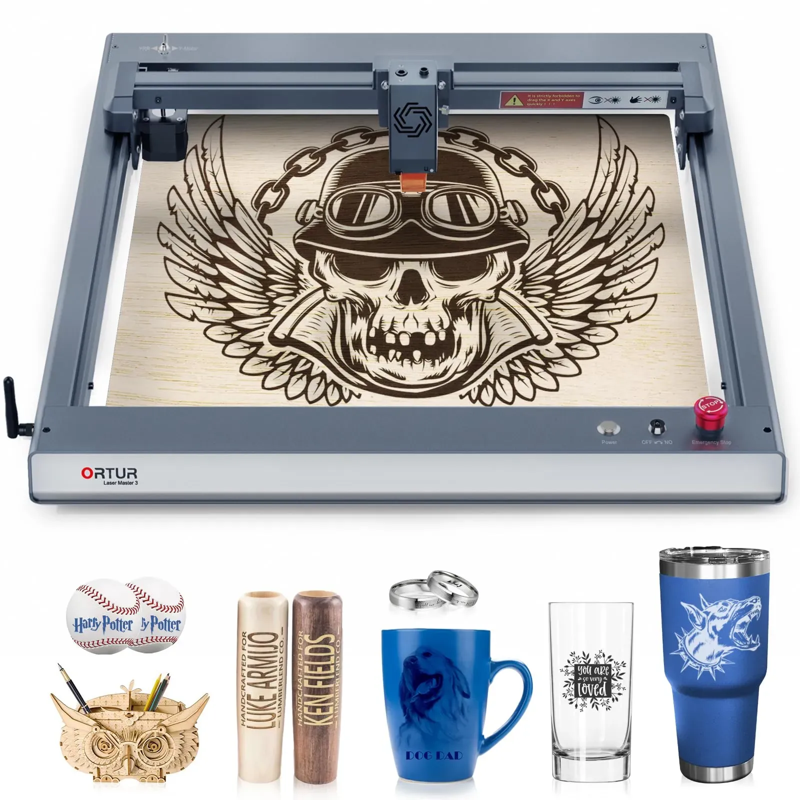 ORTUR Laser Master 3 10W Laser Engraver product photo