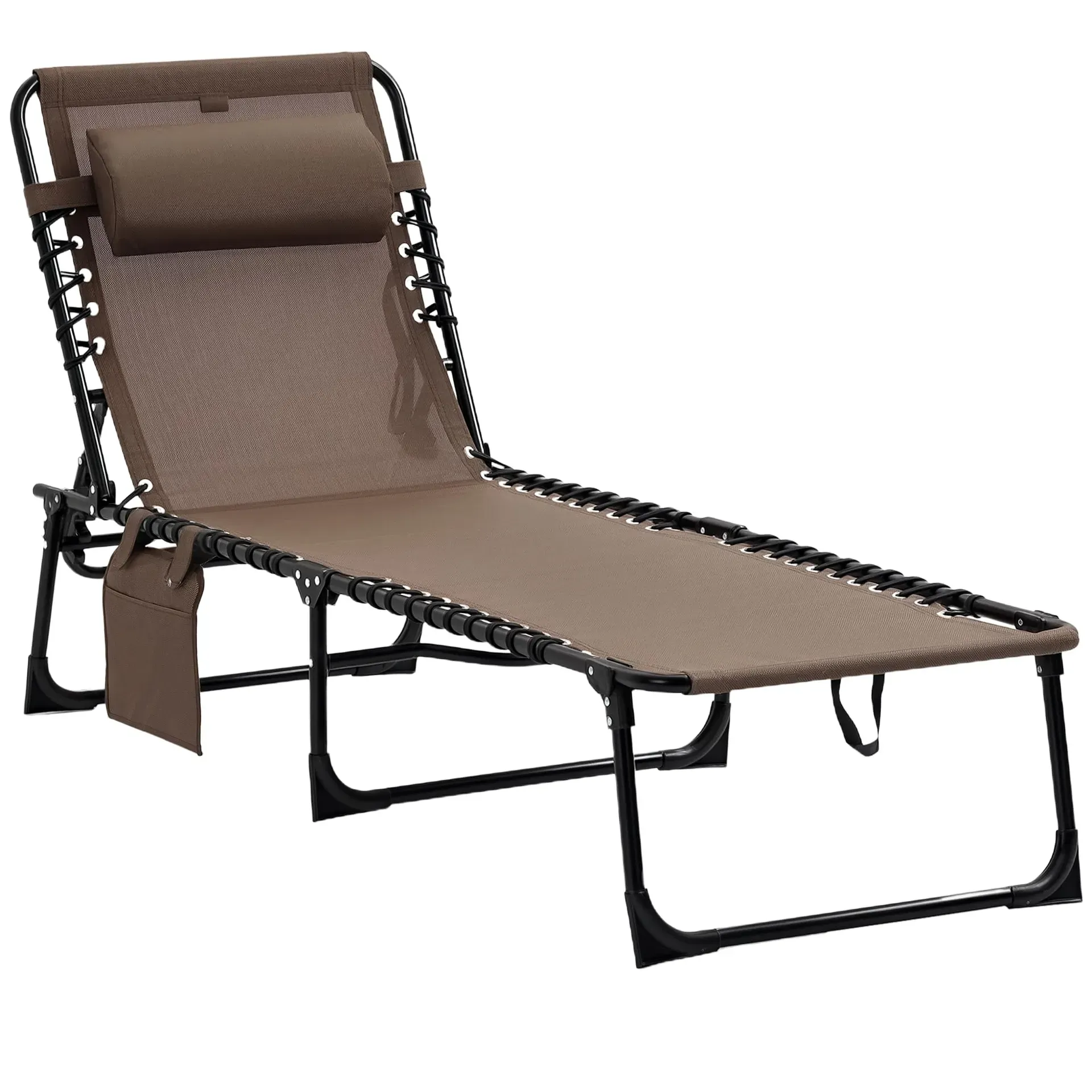 Outsunny Metal Outdoor Chaise Lounge product photo