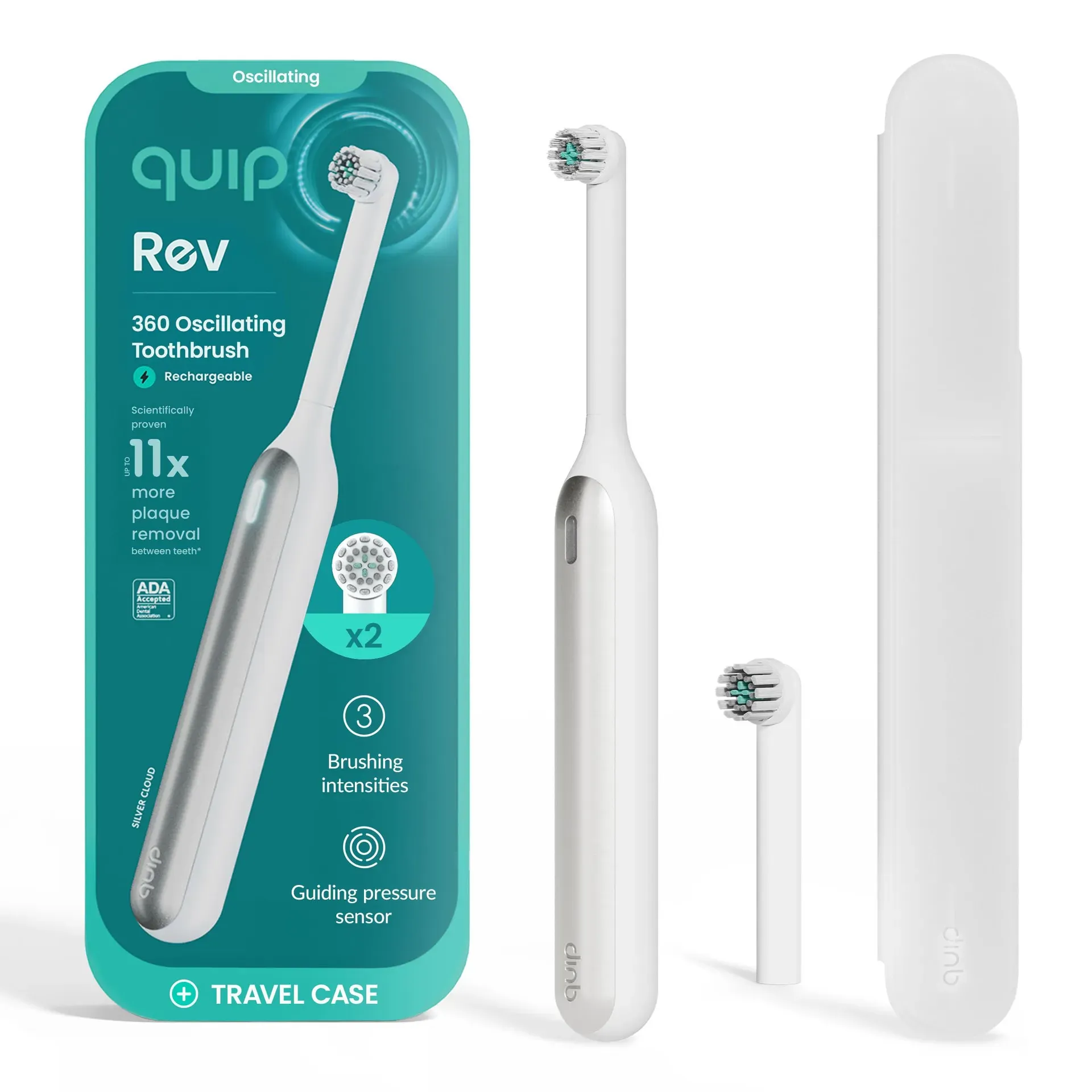 Quip 360 Oscillating Rechargeable Electric Toothbrush product photo