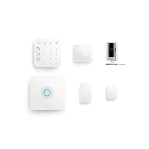 Ring Alarm 5-Piece Kit with Ring Indoor Cam 2nd Gen product photo