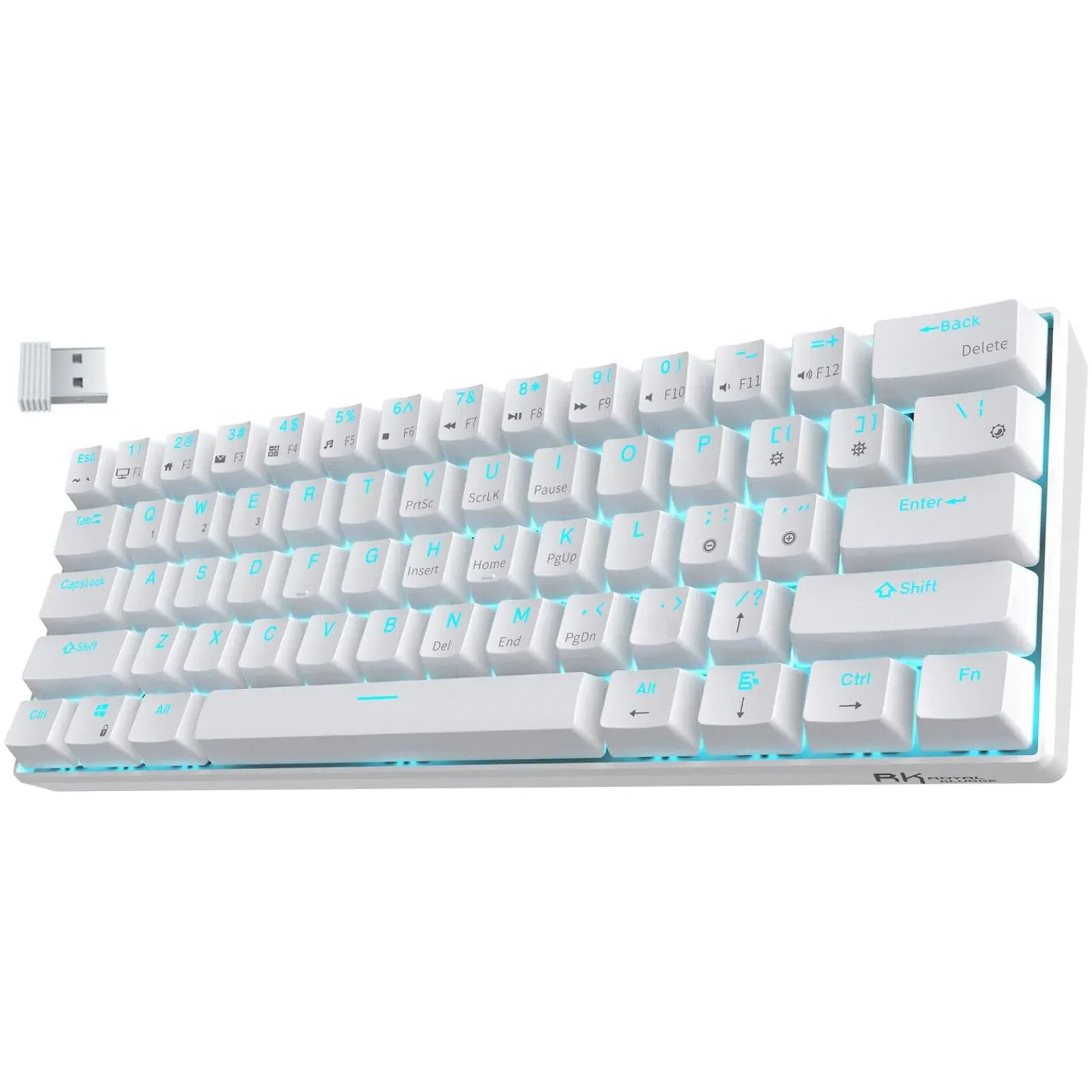 RK ROYAL KLUDGE RK61 Wireless 60% Mechanical Gaming Keyboard product photo