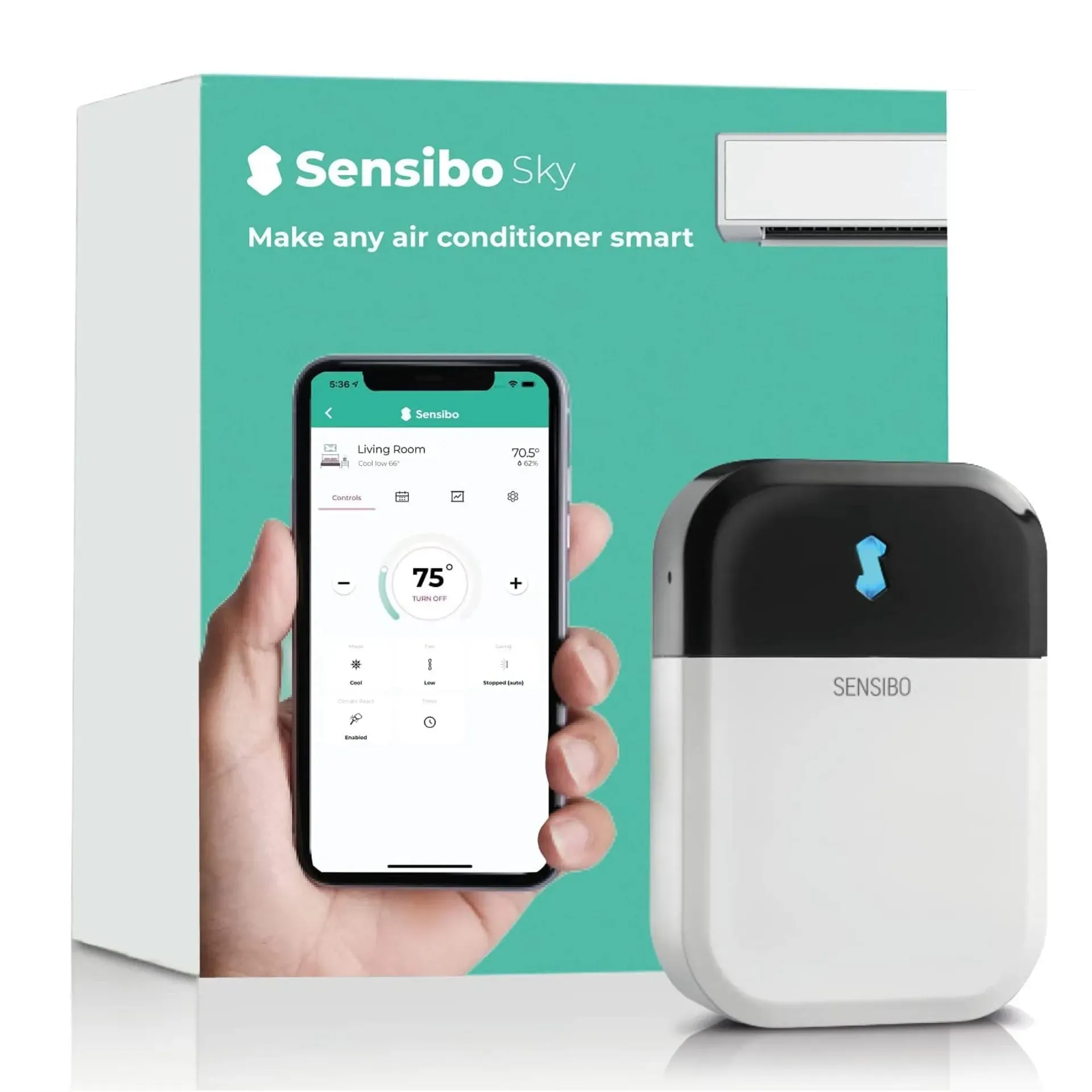 Sensibo Sky smart AC controller product photo
