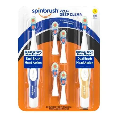 Spinbrush Pro+ Deep Clean Value Pack product photo