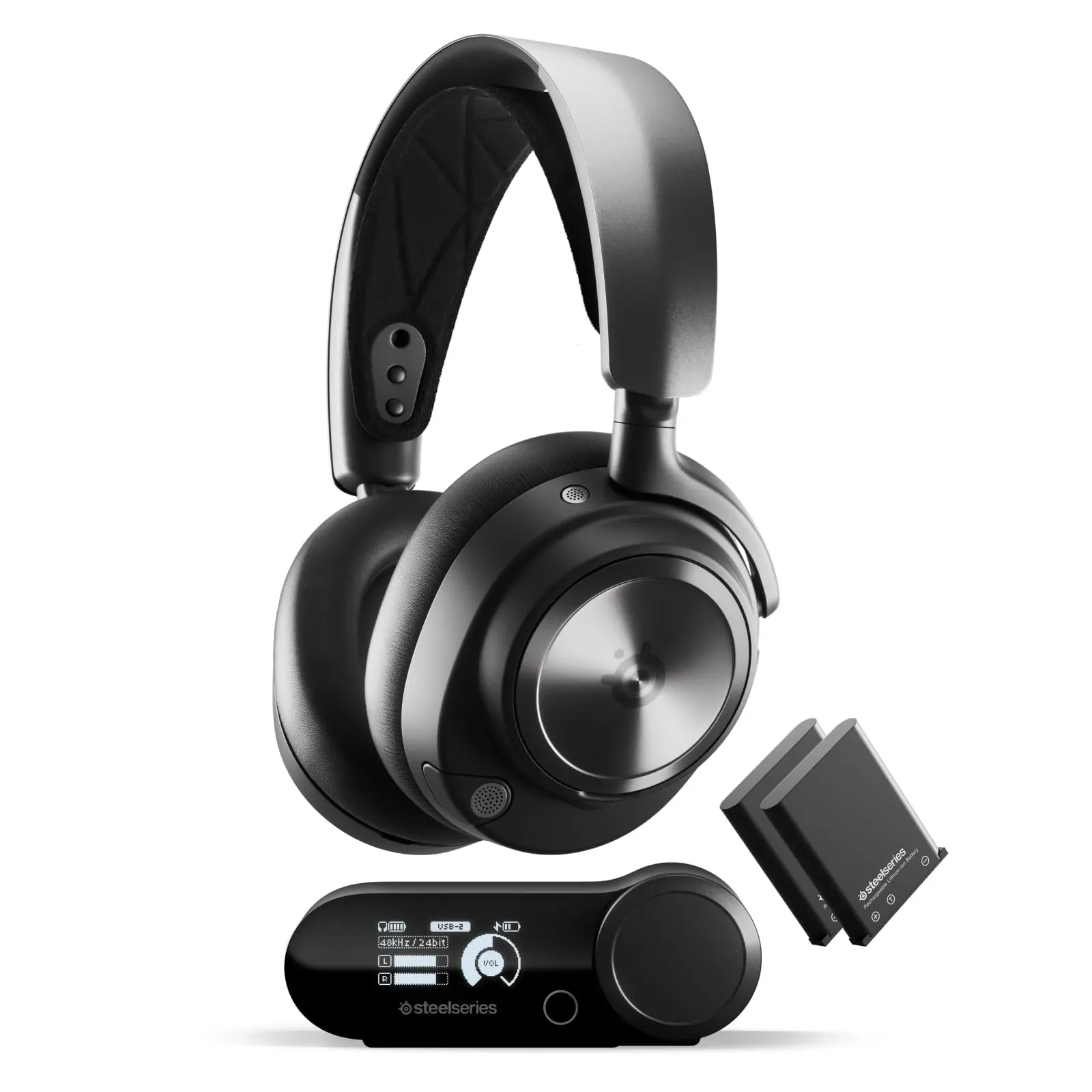 SteelSeries Arctis Nova Pro Wireless gaming headset product photo