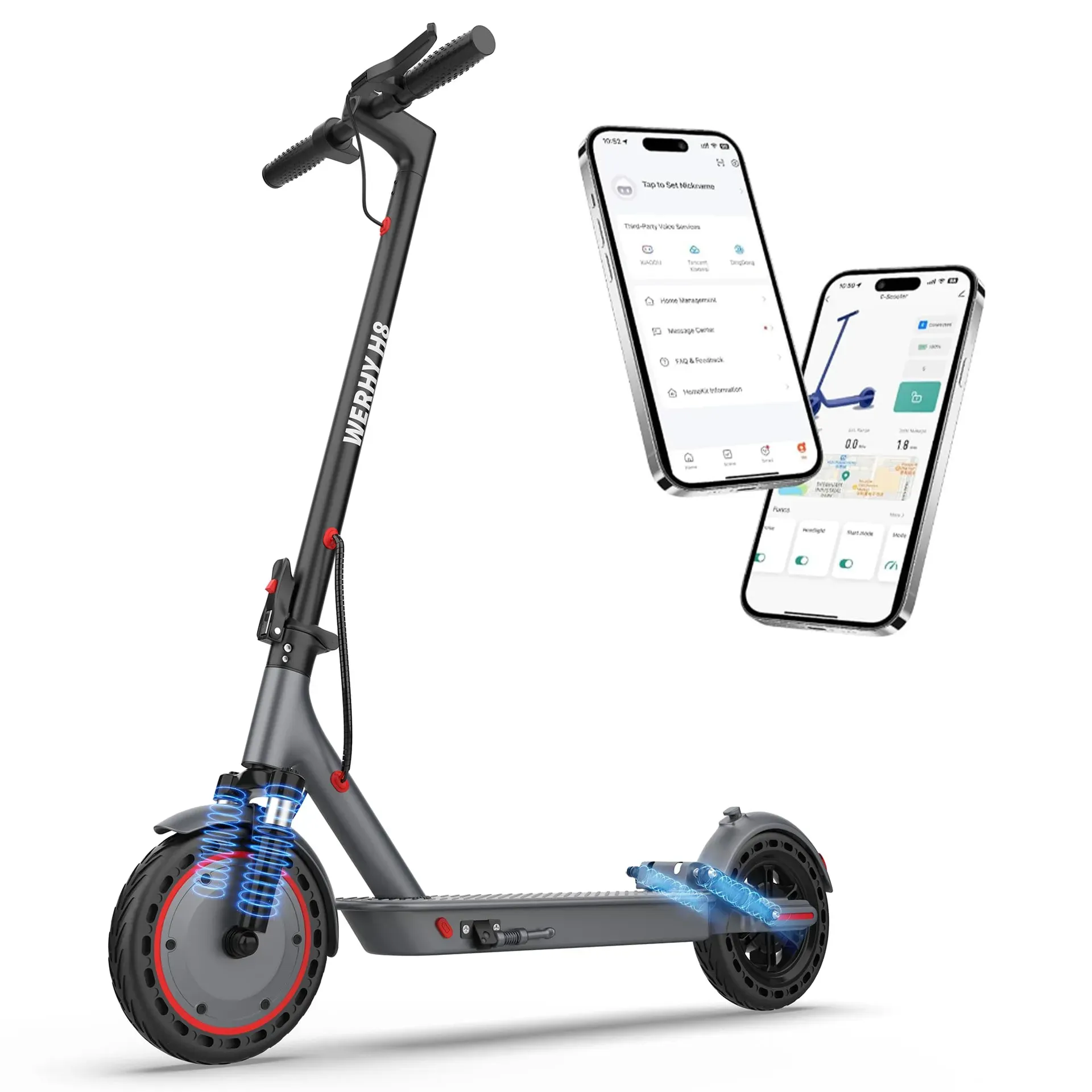WERHY H10 electric scooter product photo
