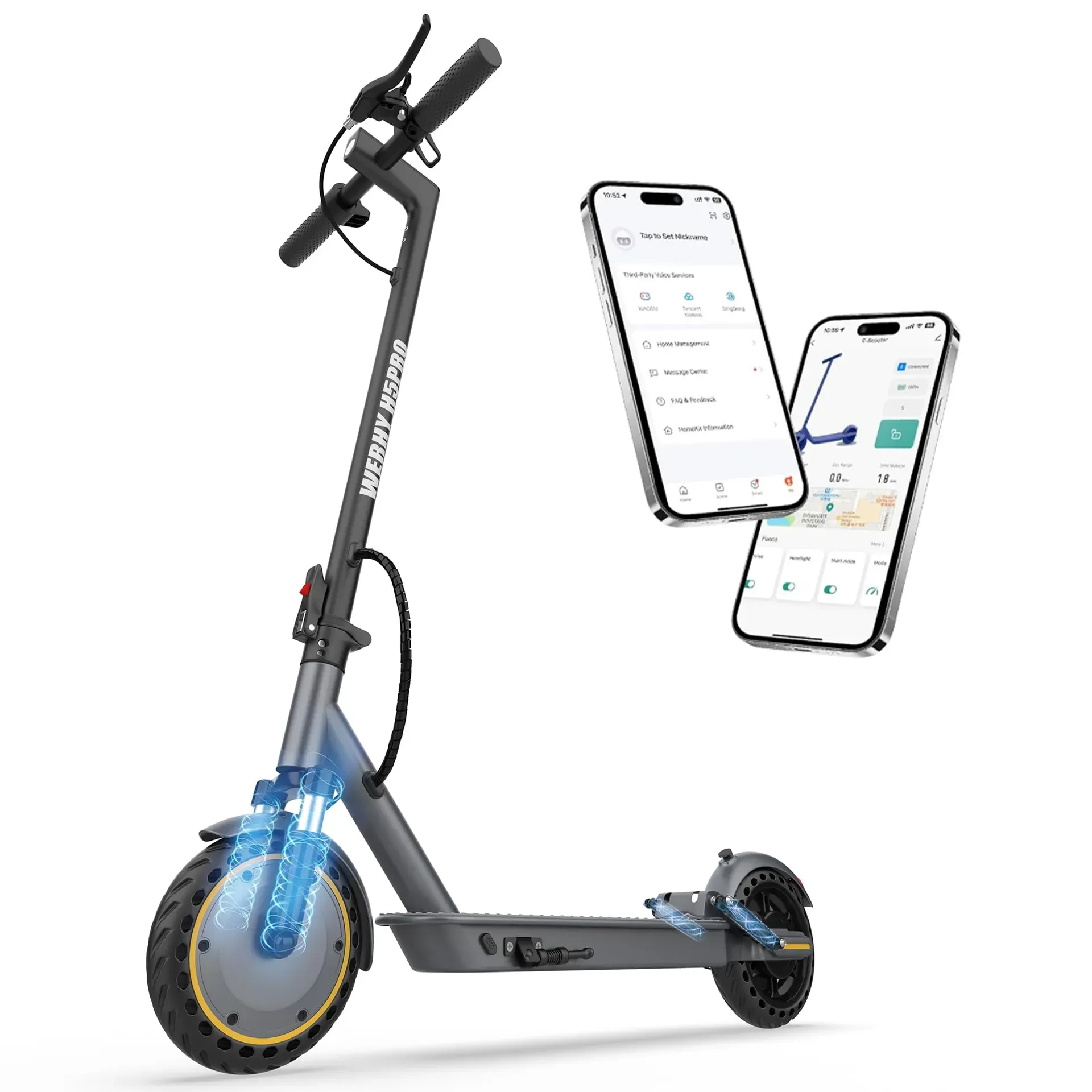 WERHY H7 Pro electric scooter product photo