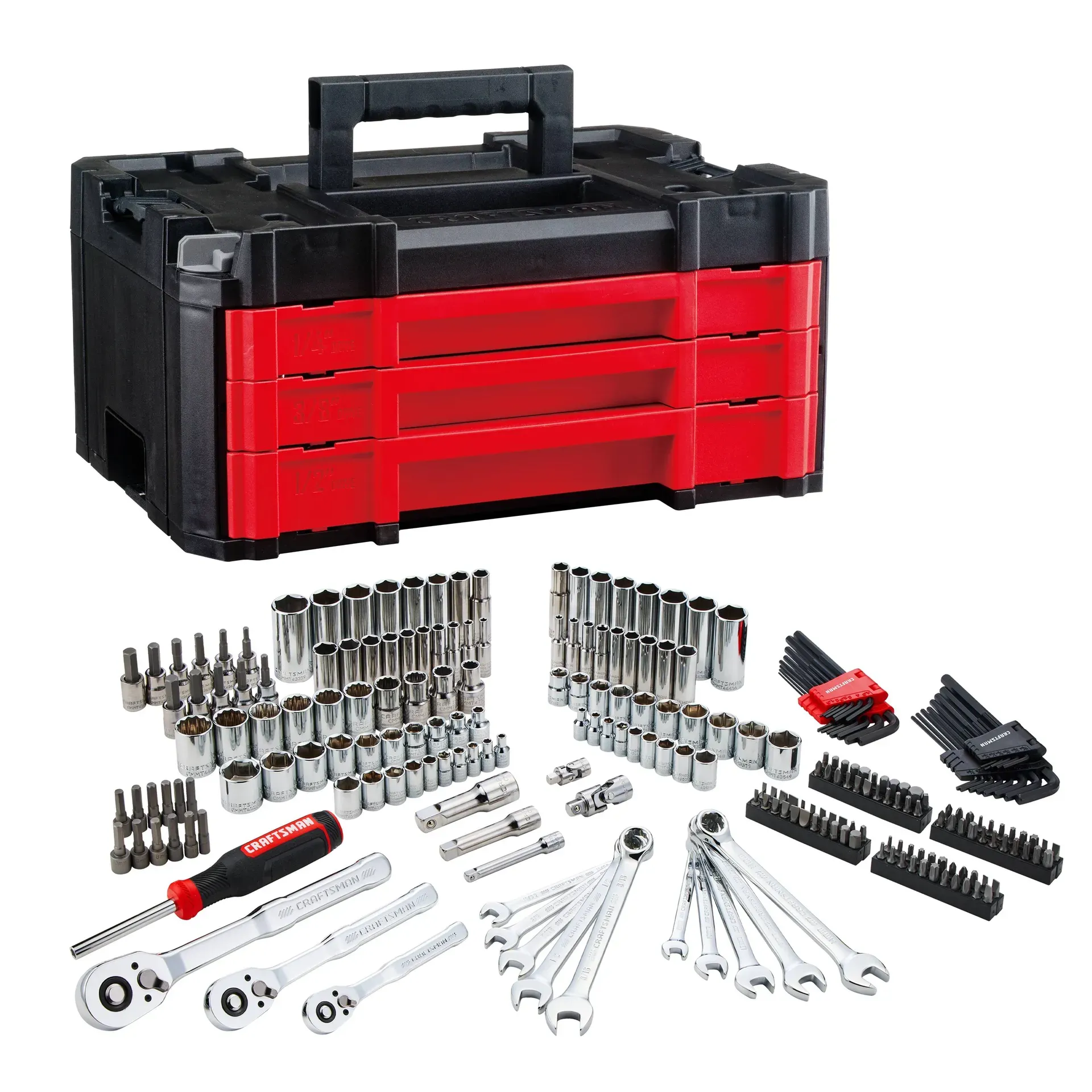 CRAFTSMAN 230-Piece Mechanics Tool Set (Versastack) product photo