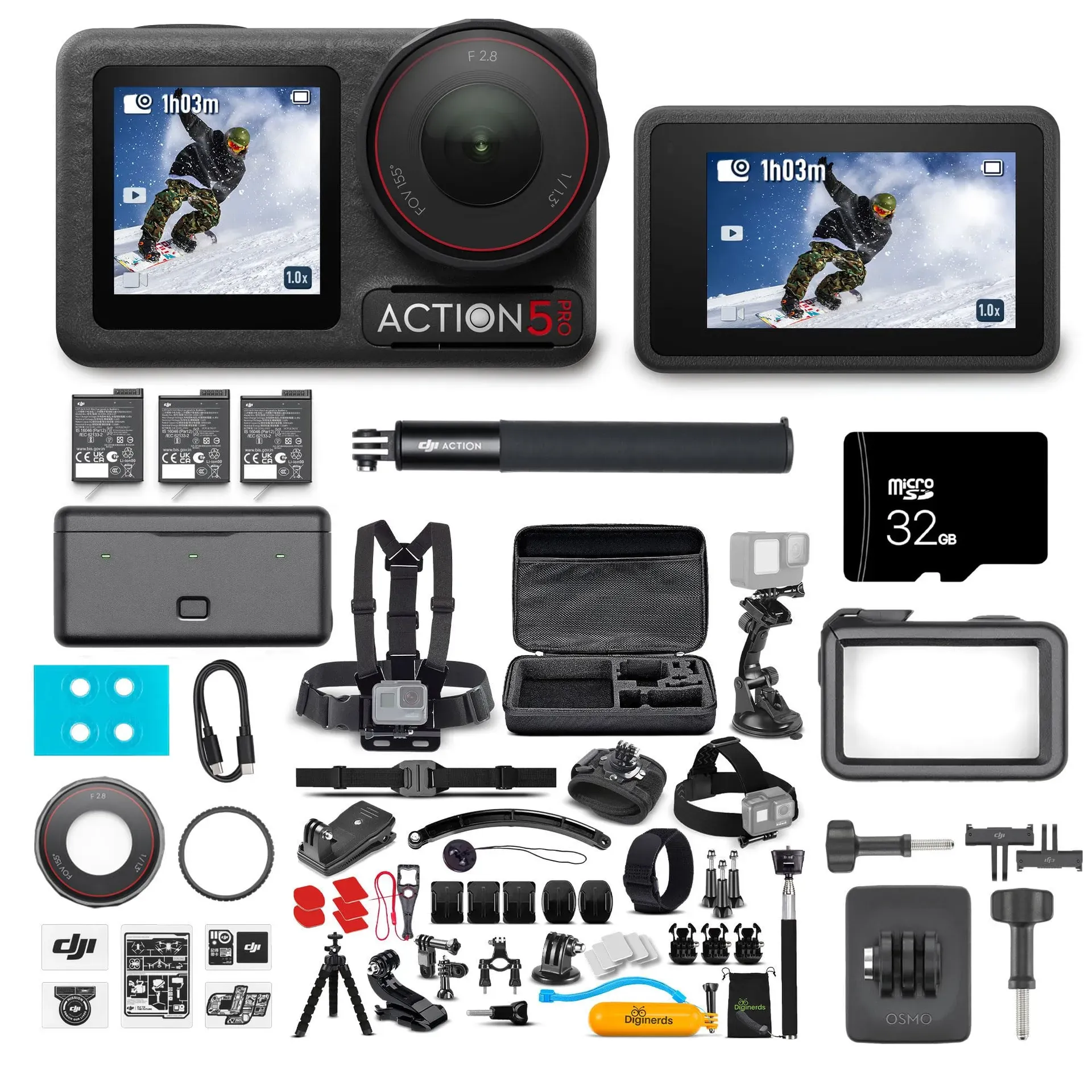 DJI Osmo Action 5 Pro action camera product photo