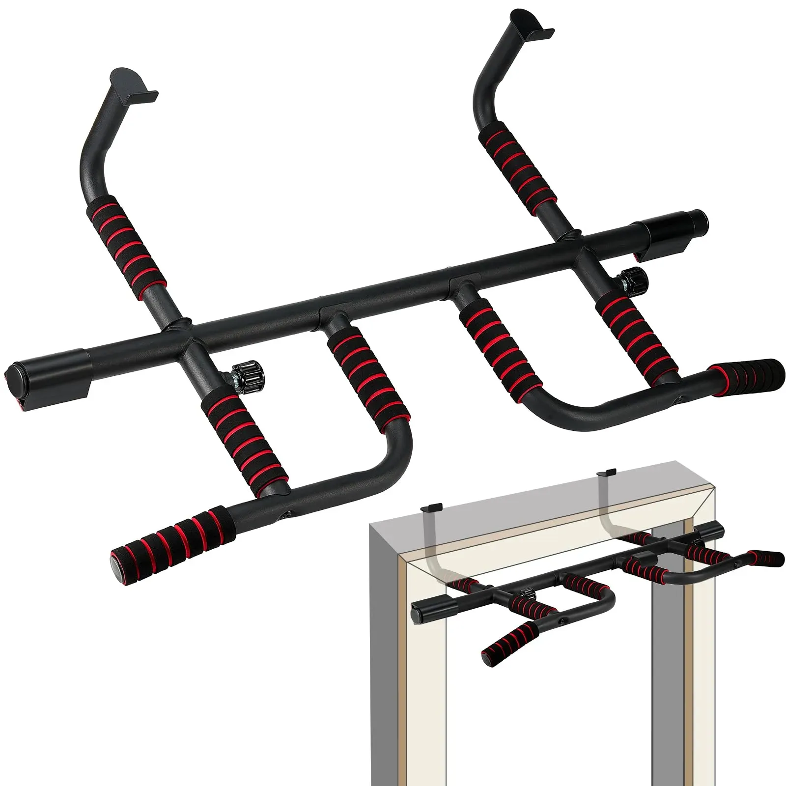 IRON AGE Pull Up Bar for Doorway 2025 model product photo