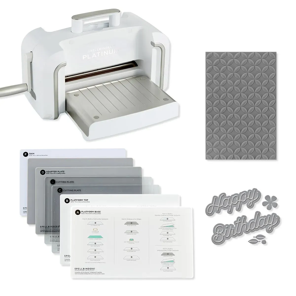 Spellbinders Platinum Die Cutting and Embossing Machine product photo