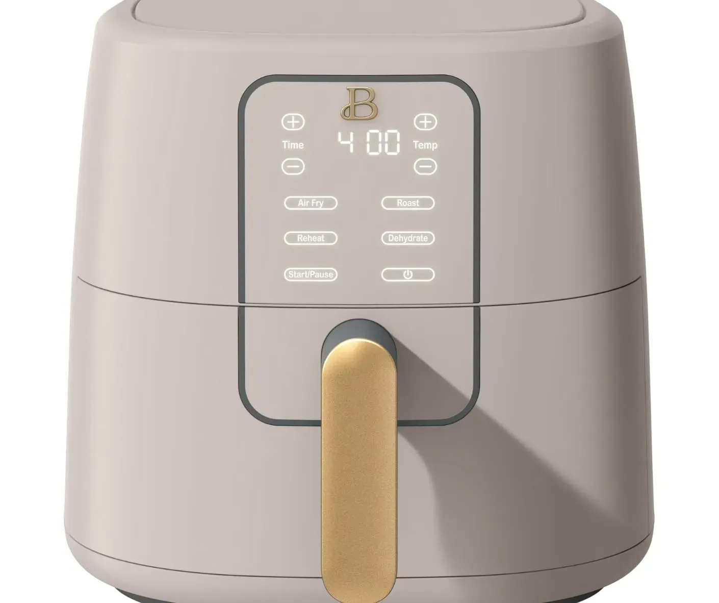 Beautiful 6 Qt air fryer with TurboCrisp technology in pastel color
