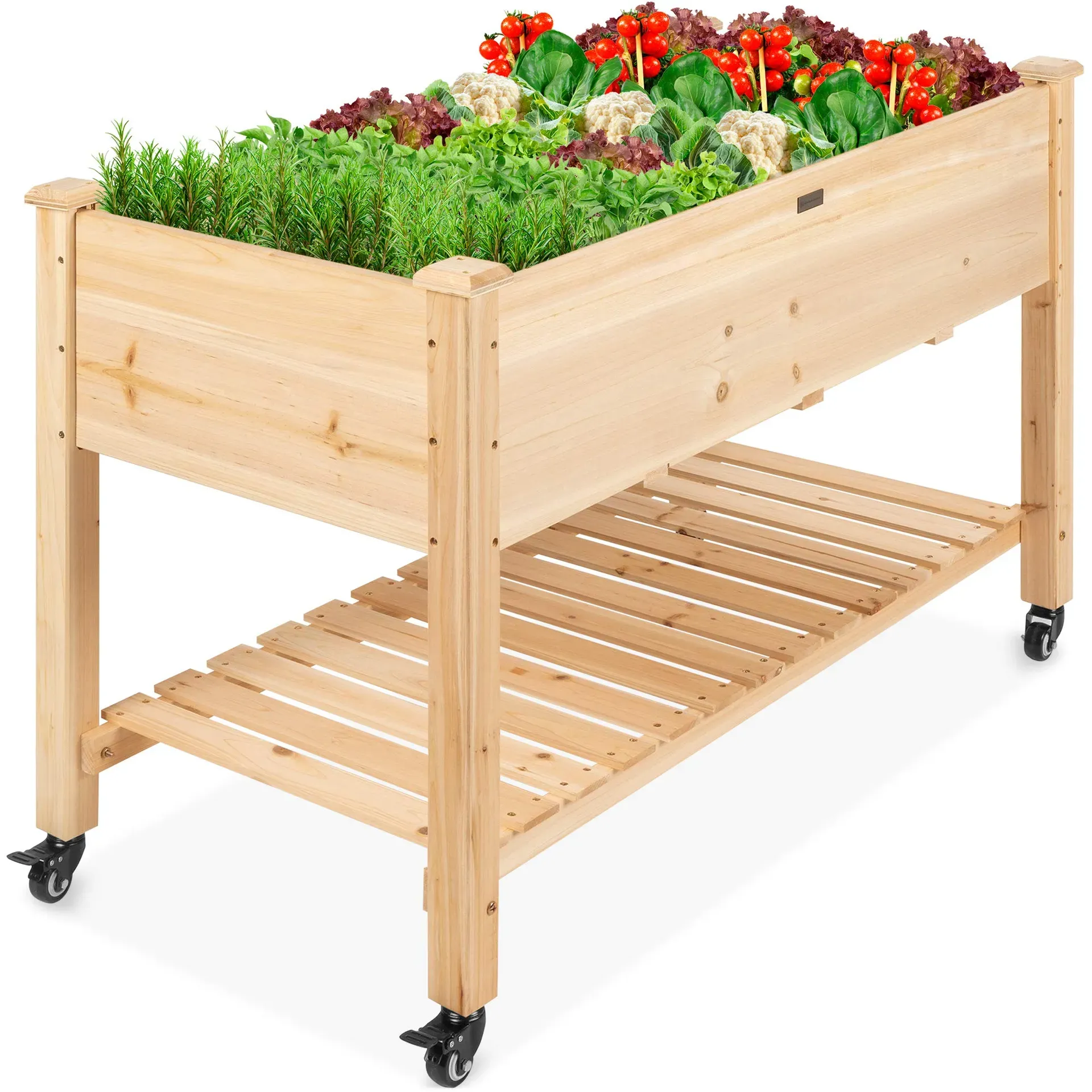Best Choice Products Mobile Raised Garden Bed product photo