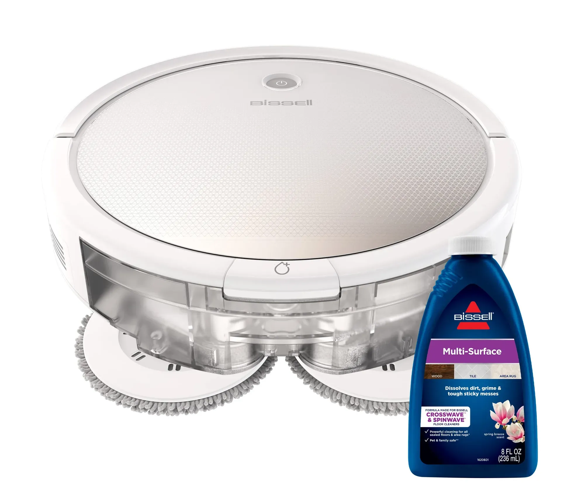 Bissell SpinWave Pet Robot Vacuum with rotating mop pads