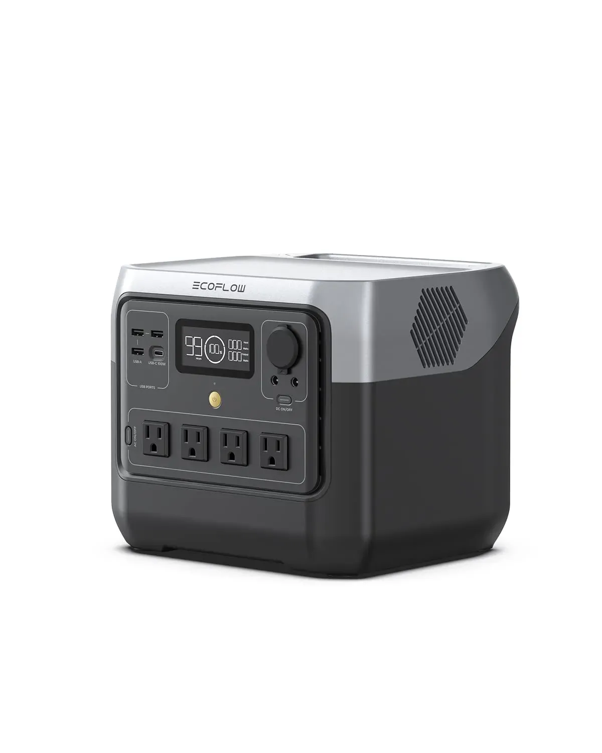 EcoFlow River 2 Pro portable power station with multiple AC outlets