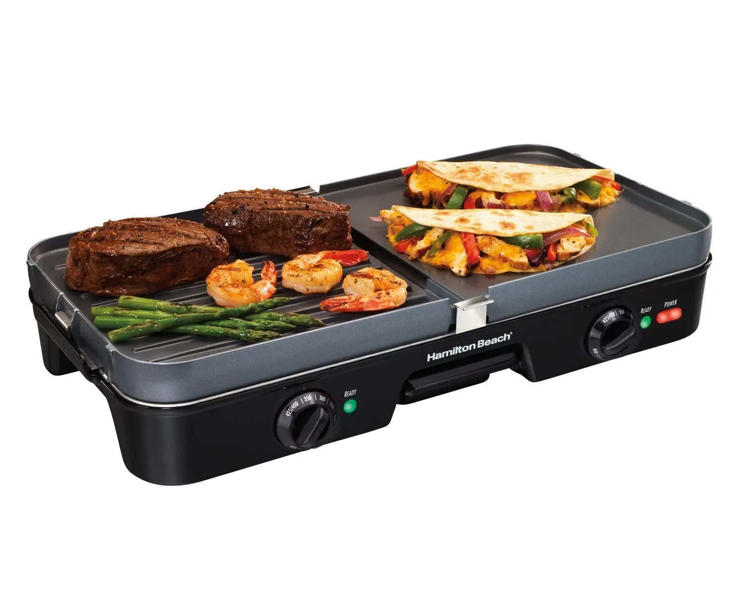 Hamilton Beach 3-in-1 Electric Indoor Grill product photo