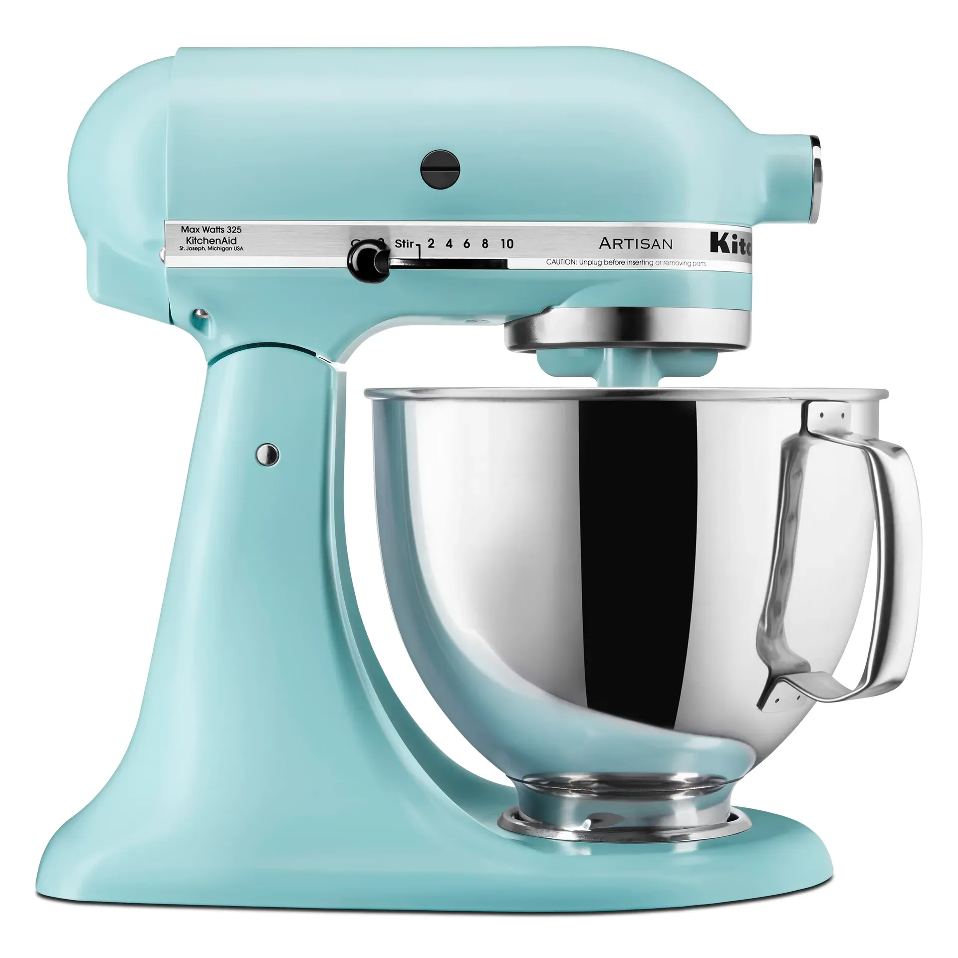 KitchenAid Artisan Series 5-Quart Tilt-Head Stand Mixer in stainless steel