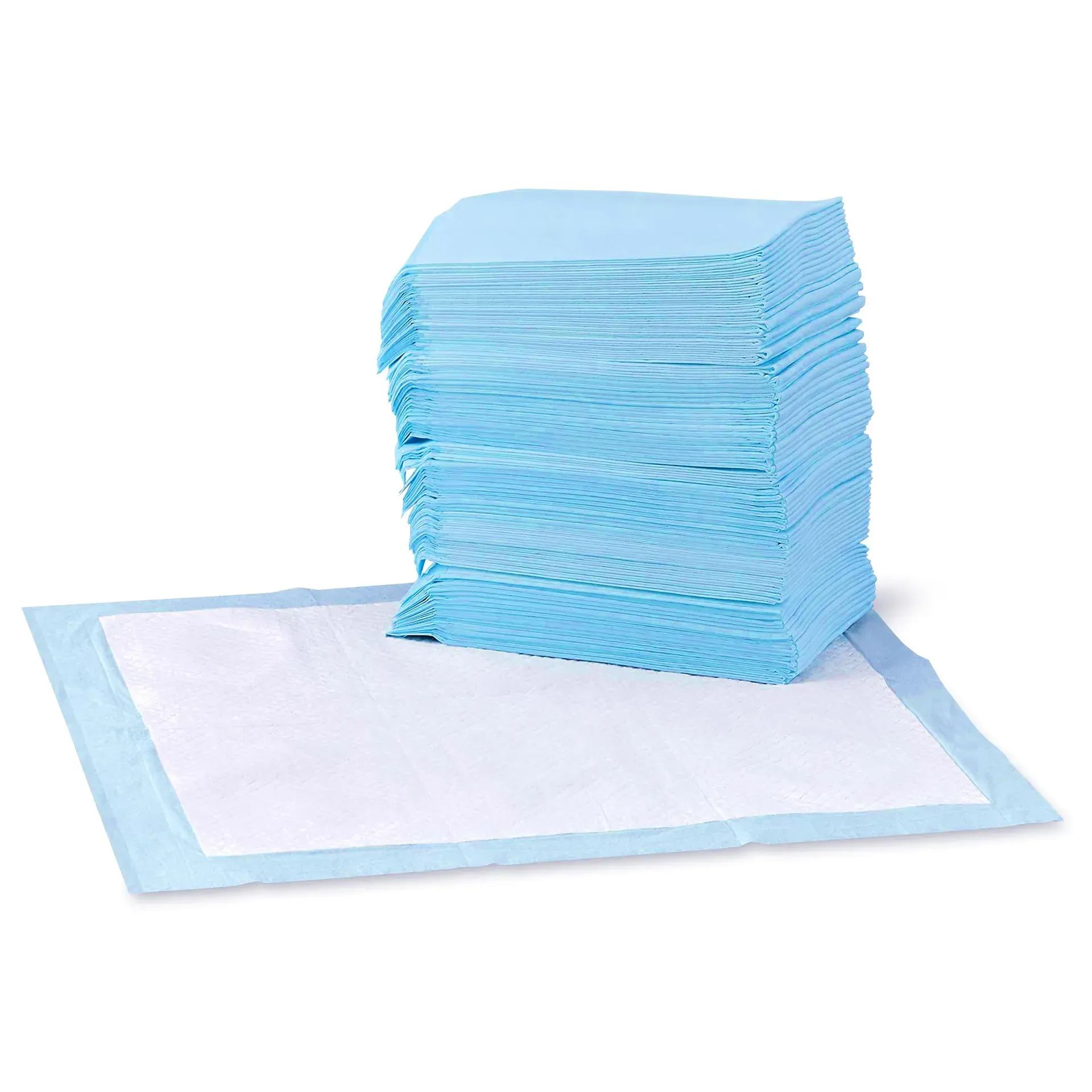 Amazon Basics Leak-Proof Pee Pads with puppy