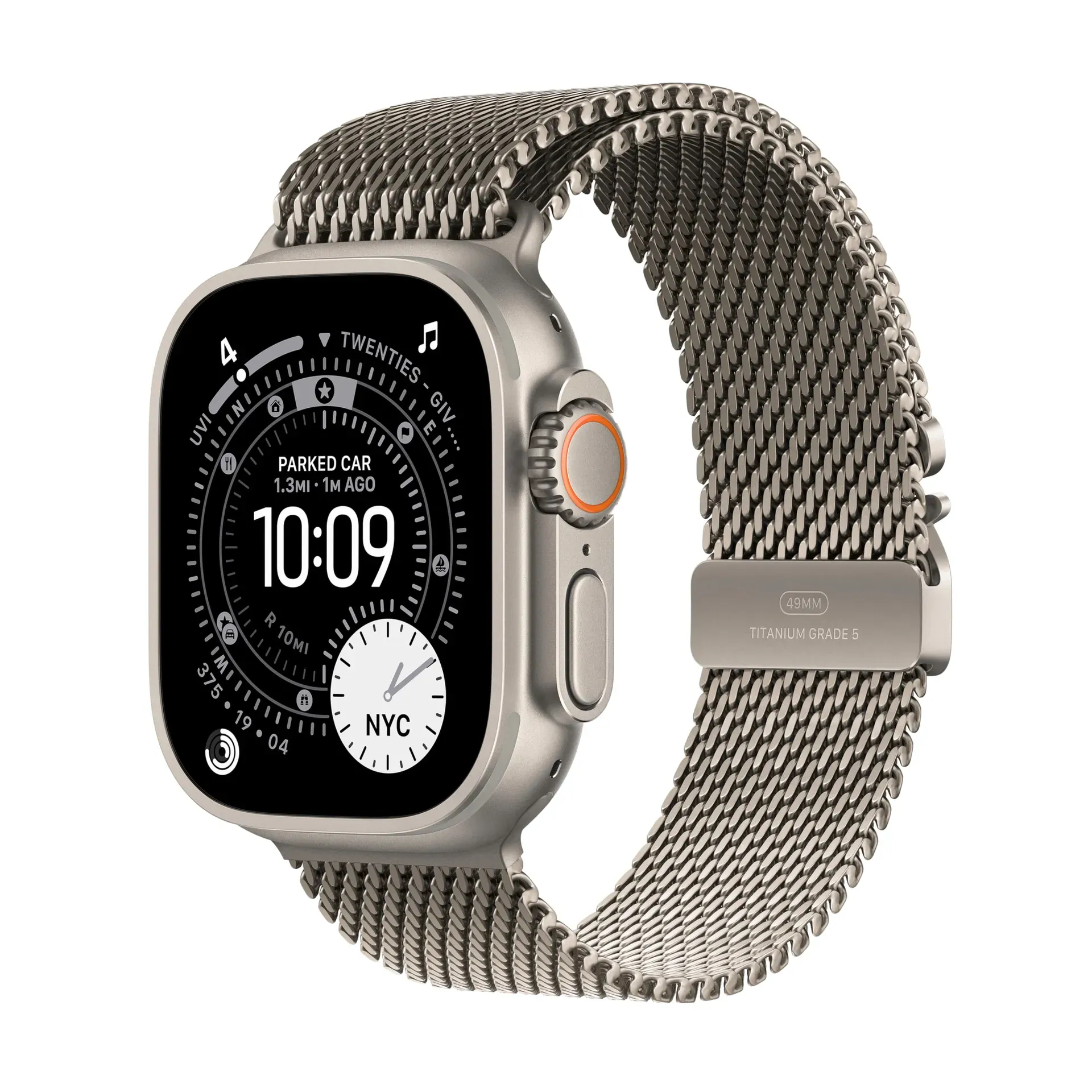 Apple Watch Ultra 3 with titanium case and rugged design