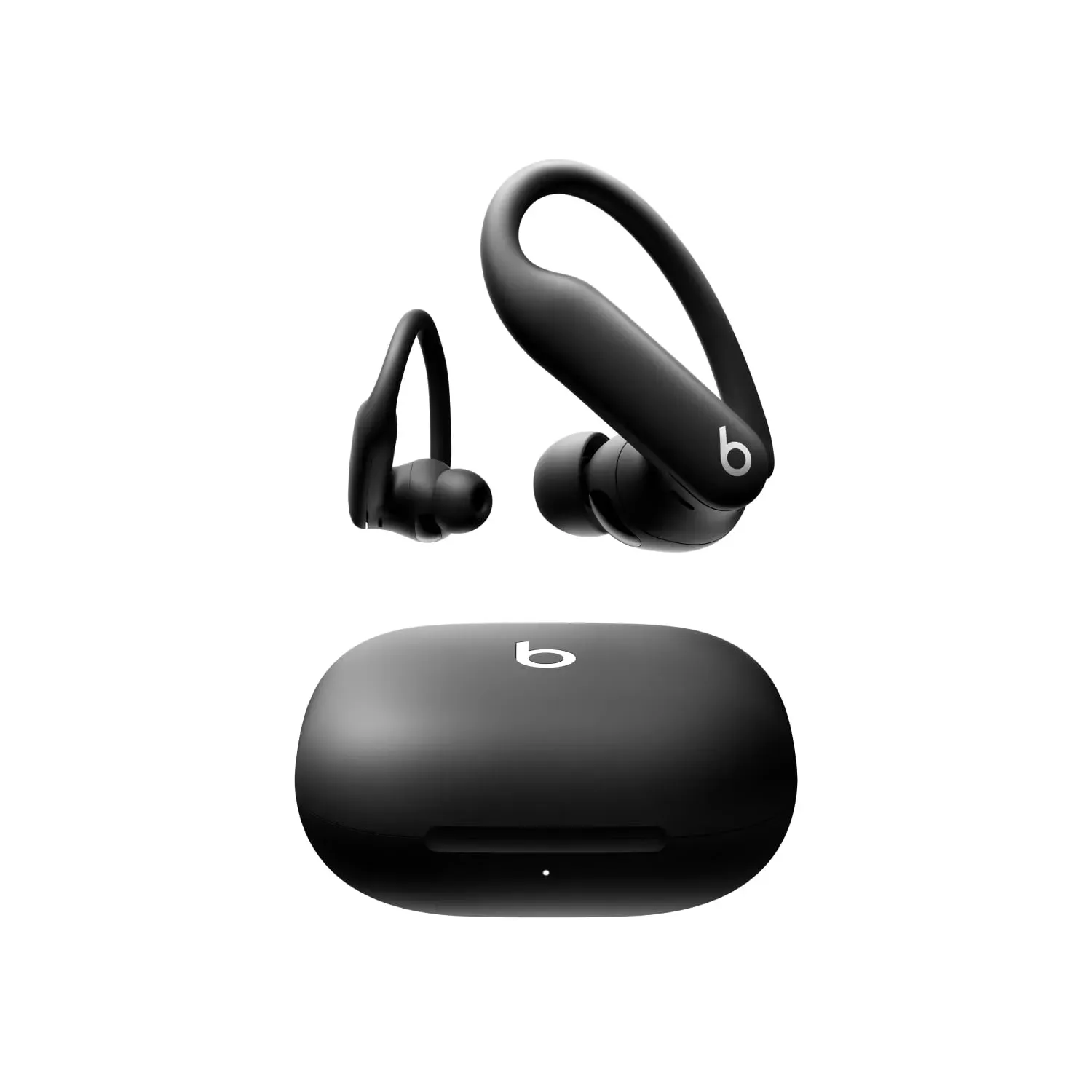 Beats Powerbeats Pro 2 noise cancelling workout earbuds in jet black with earhooks