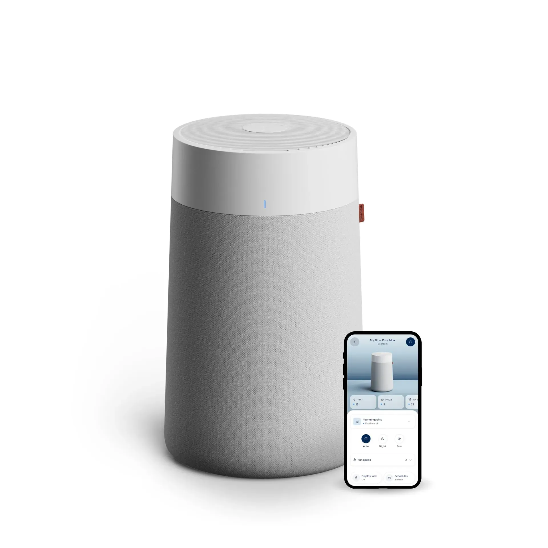 BLUEAIR Blue Pure 311i Max HEPASilent air purifier with washable fabric pre-filter