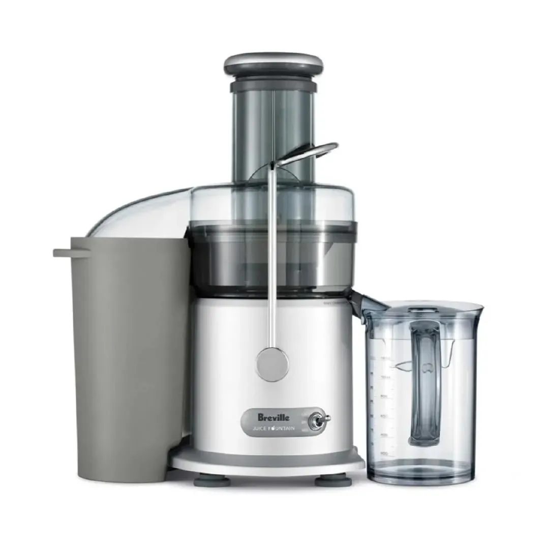 Breville Juice Fountain Plus JE98XL centrifugal juicer in silver
